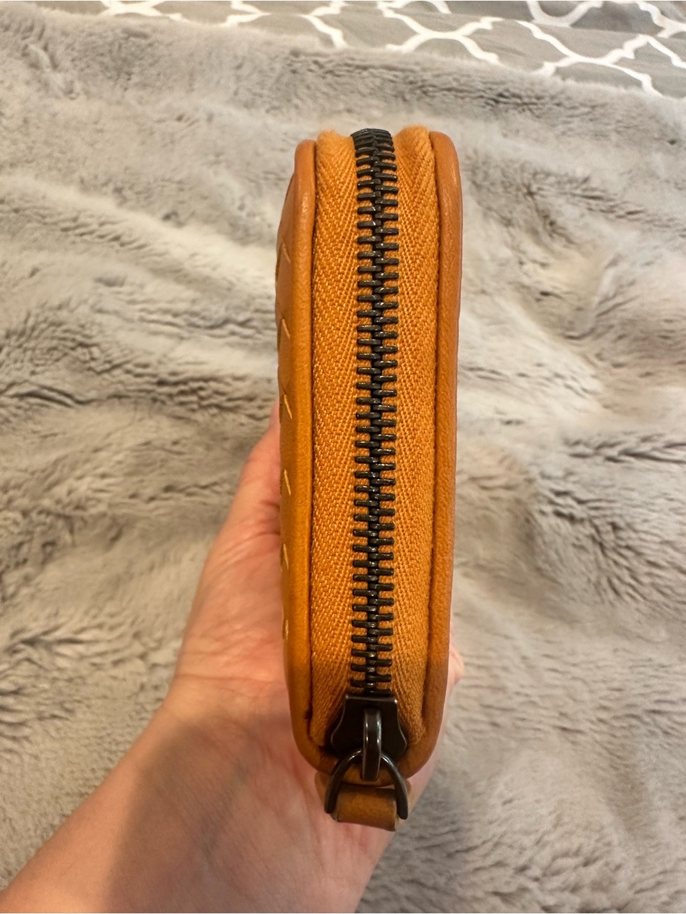 BOTTEGA VENETA Nappa Intrecciato Zip Around Wallet - Picture 2 of 8